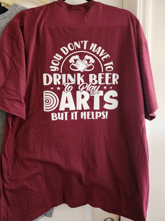 Curry Dart Beer T-Shirt